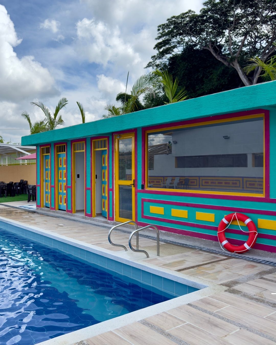 Piscina hotel quindio paraiso